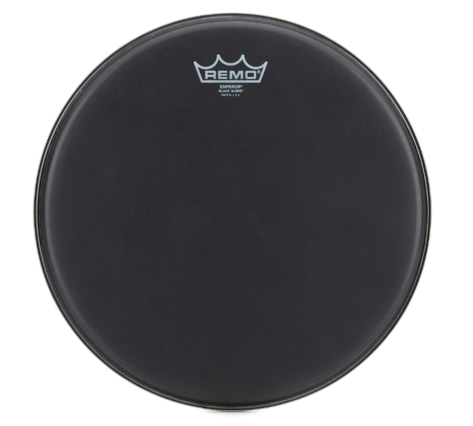 Remo 13" Emperor Black Suede Drum Head *IN STOCK*